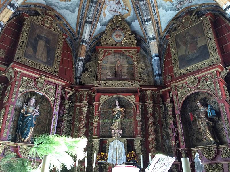 Retablo Mayor Parroquia Nuestra Señora de La Concepción, Valencia del Mombuey, Badajoz