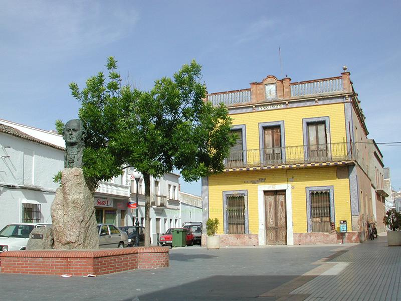 Monumento a Meléndez Valdés, Ribera del Fresno, Badajoz