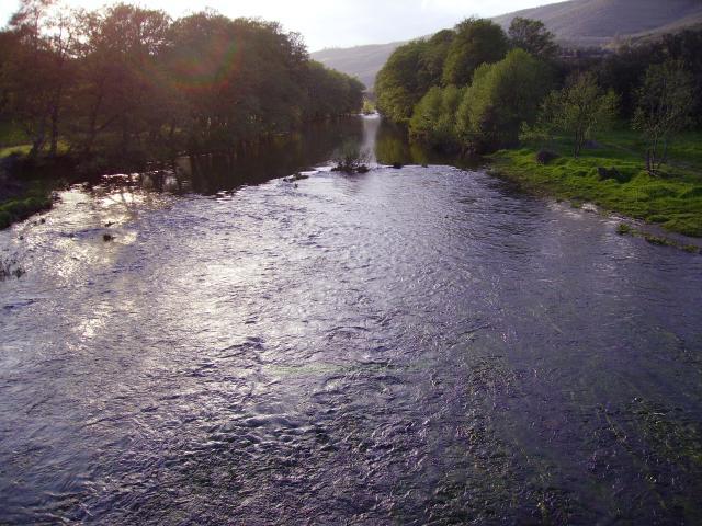 Río Los Ángeles a su paso por Azabal, Casar de Palomero, Cáceres