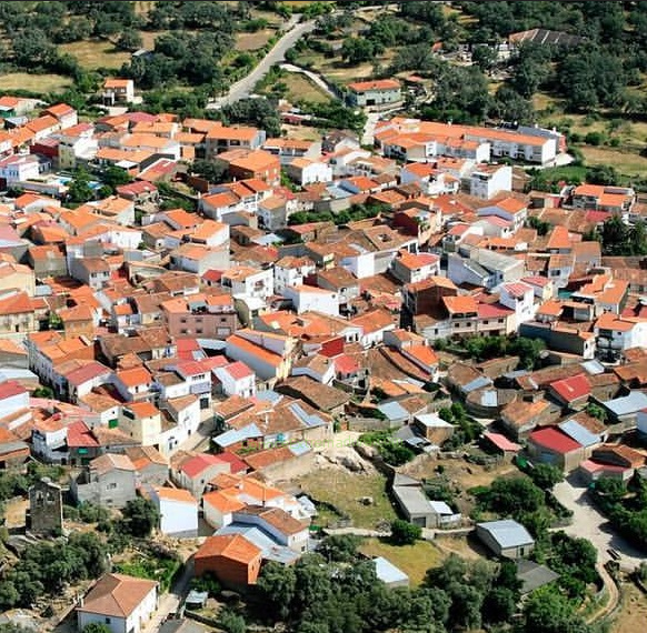 Aceituna, vista aérea