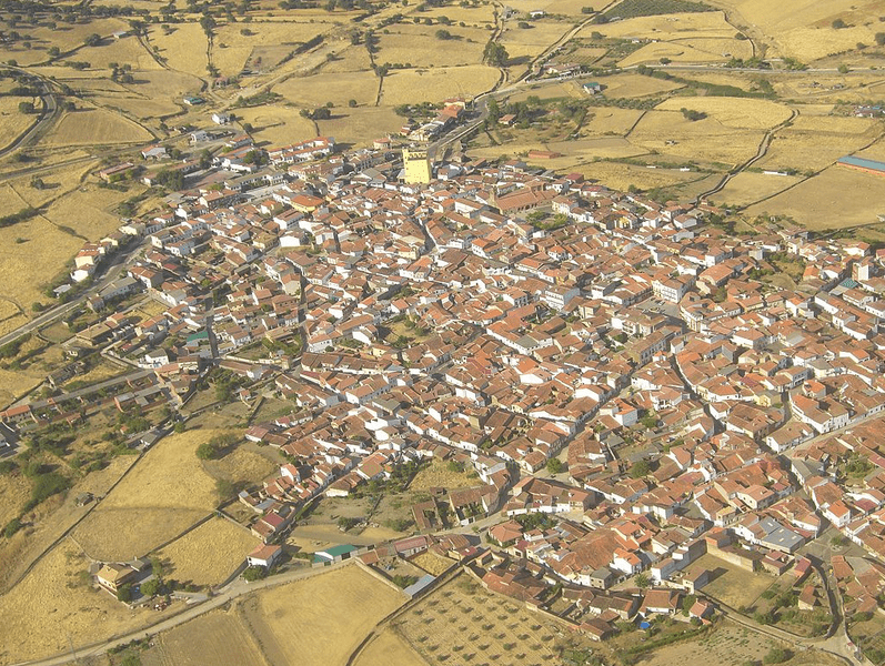 Vista aérea Alía