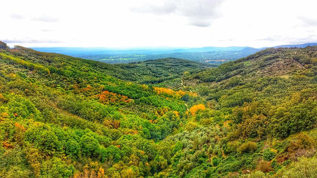 Vistas desde Barrado, Cáceres
