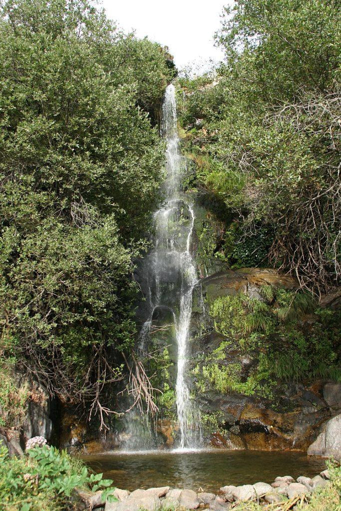La Chorrera, en el nacimiento del río Ambroz, Hervás