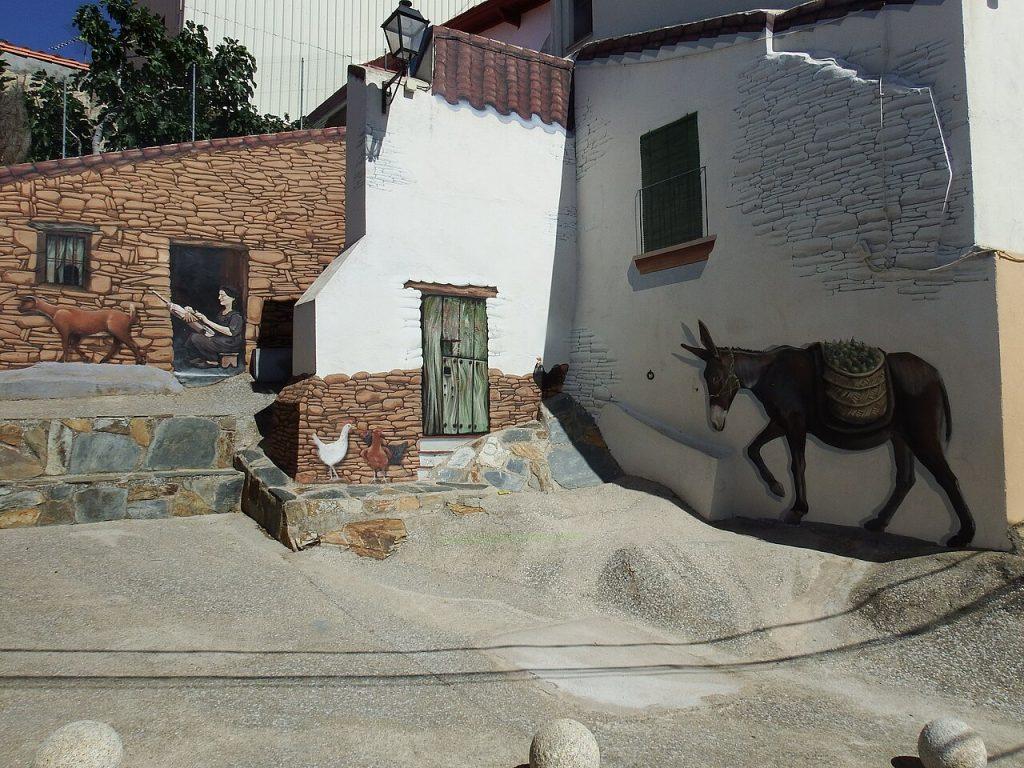 Mural en Romangordo