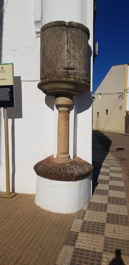 Púlpito, Valle de Santa Ana